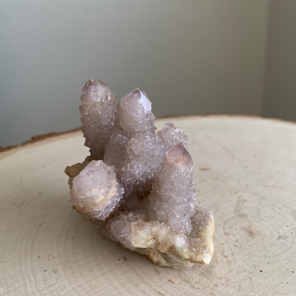Natural Purple Amethyst Spirit Quartz Cluster Specimen - Picture 1 of 11